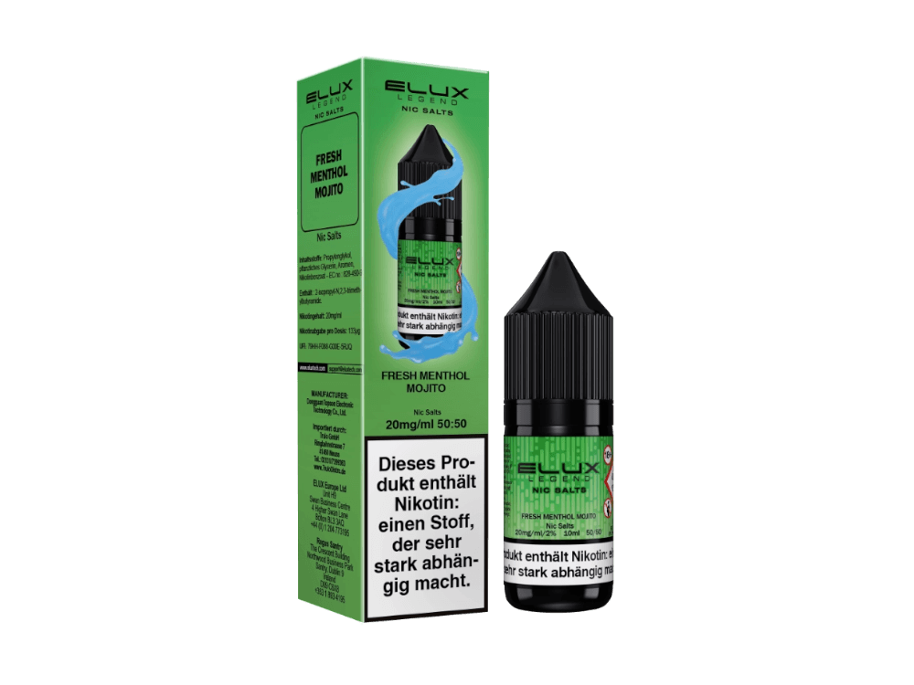 Elux - Legend - Fresh Menthol Mojito - Nikotinsalz Liquid - time4smoke