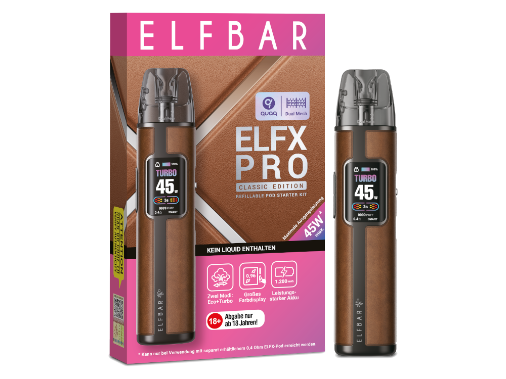 Elfbar - Elfx Pro E-Zigaretten Set