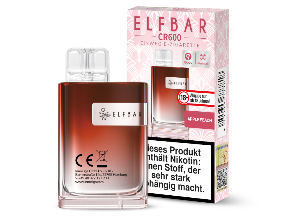 ELFBAR - CR600 - (2 ml) 20 mg/ml - Einweg E-Zigarette