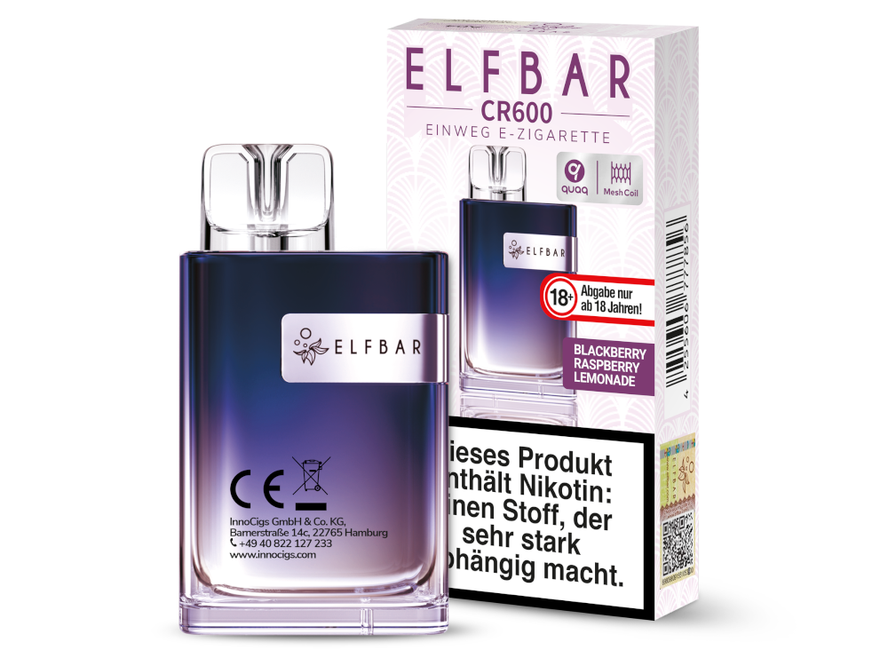 ELFBAR - CR600 - (2 ml) 20 mg/ml - Einweg E-Zigarette