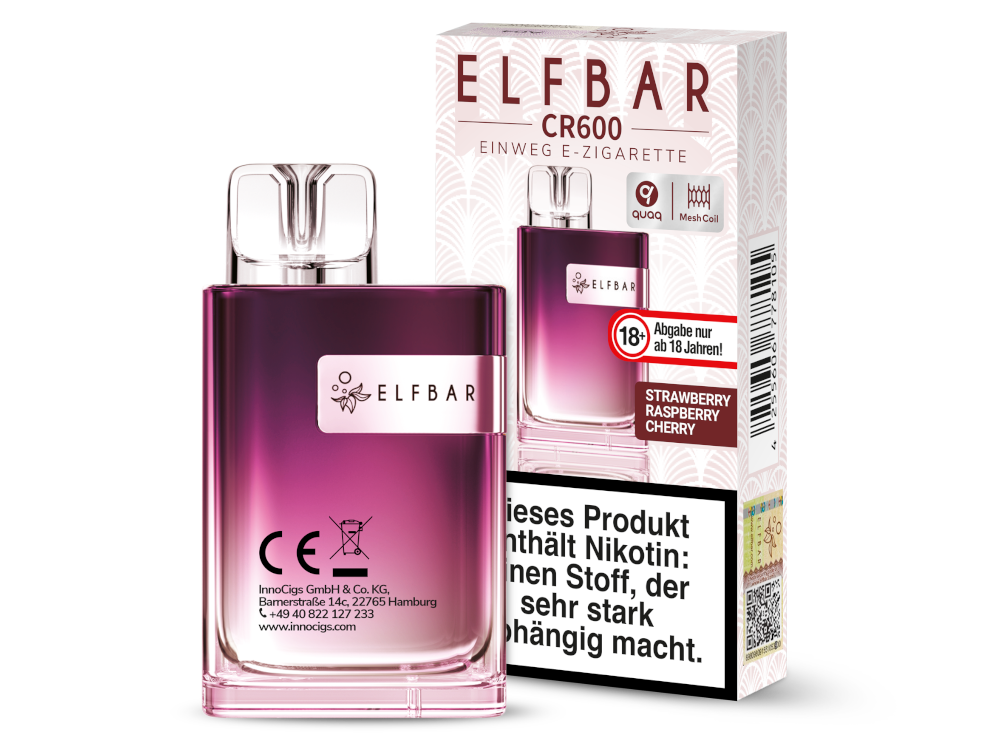 ELFBAR - CR600 - (2 ml) 20 mg/ml - Einweg E-Zigarette