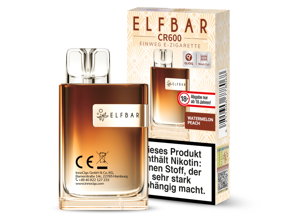 ELFBAR - CR600 - (2 ml) 20 mg/ml - Einweg E-Zigarette