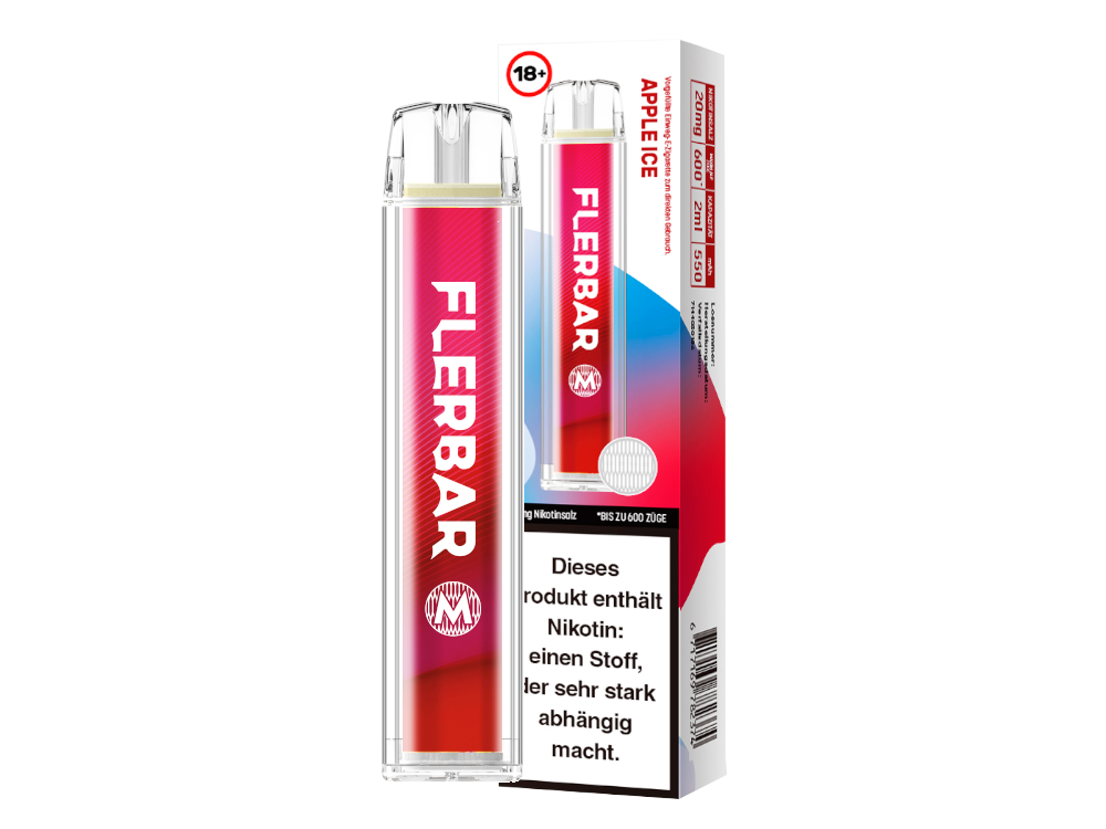 Flerbar - M - (2 ml) 20 mg/ml - Einweg E-Zigarette