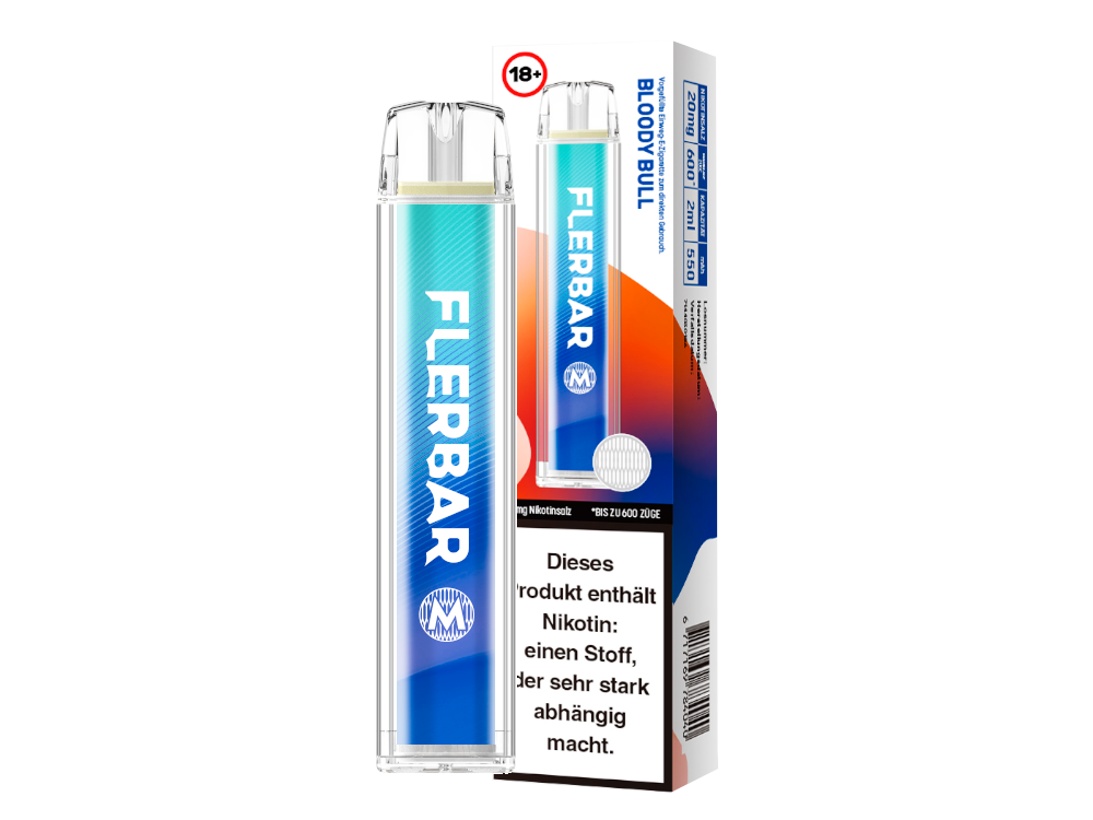 Flerbar - M - (2 ml) 20 mg/ml - Einweg E-Zigarette