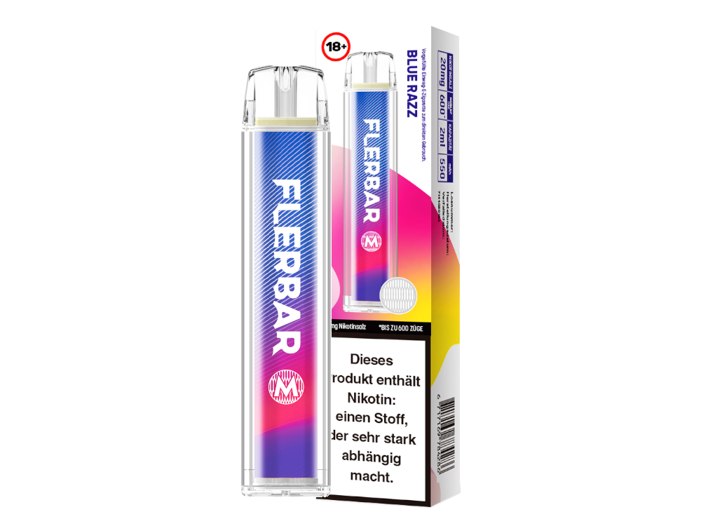 Flerbar - M - (2 ml) 20 mg/ml - Einweg E-Zigarette