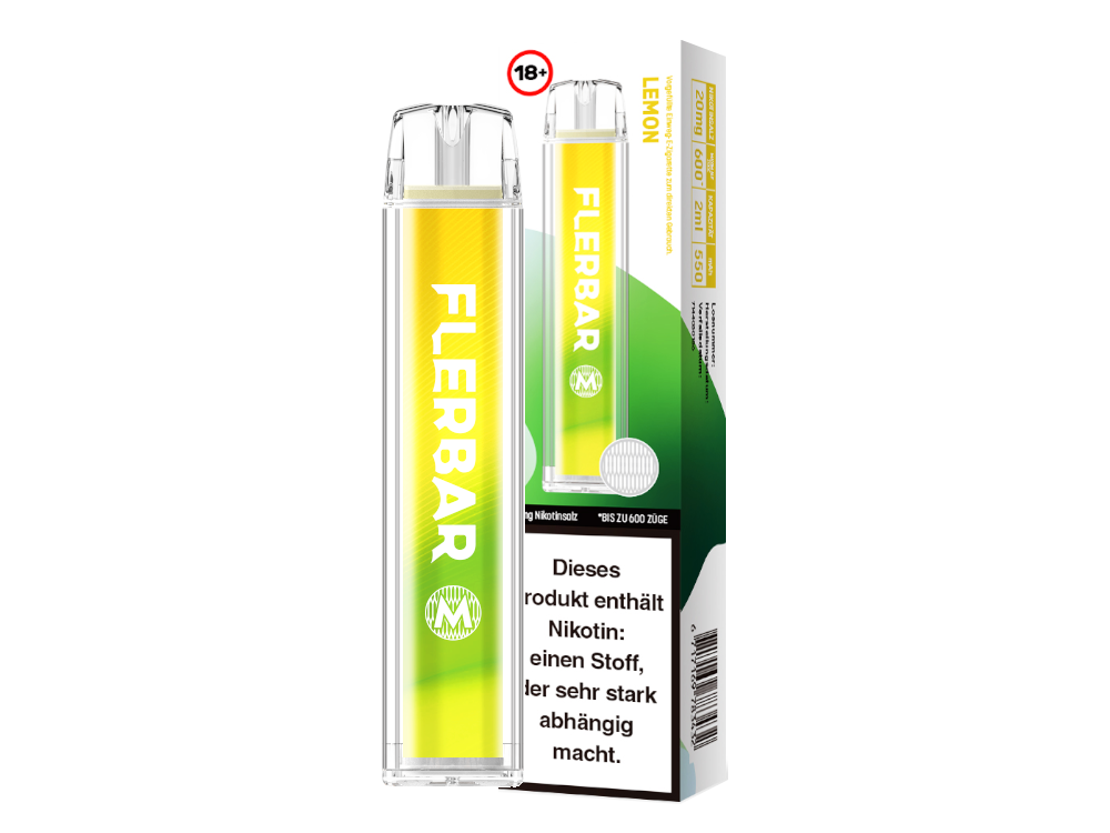 Flerbar - M - (2 ml) 20 mg/ml - Einweg E-Zigarette