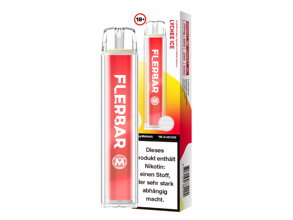 Flerbar - M - (2 ml) 20 mg/ml - Einweg E-Zigarette