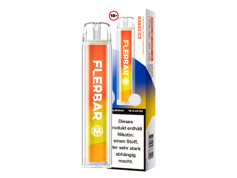 Flerbar - M - (2 ml) 20 mg/ml - Einweg E-Zigarette