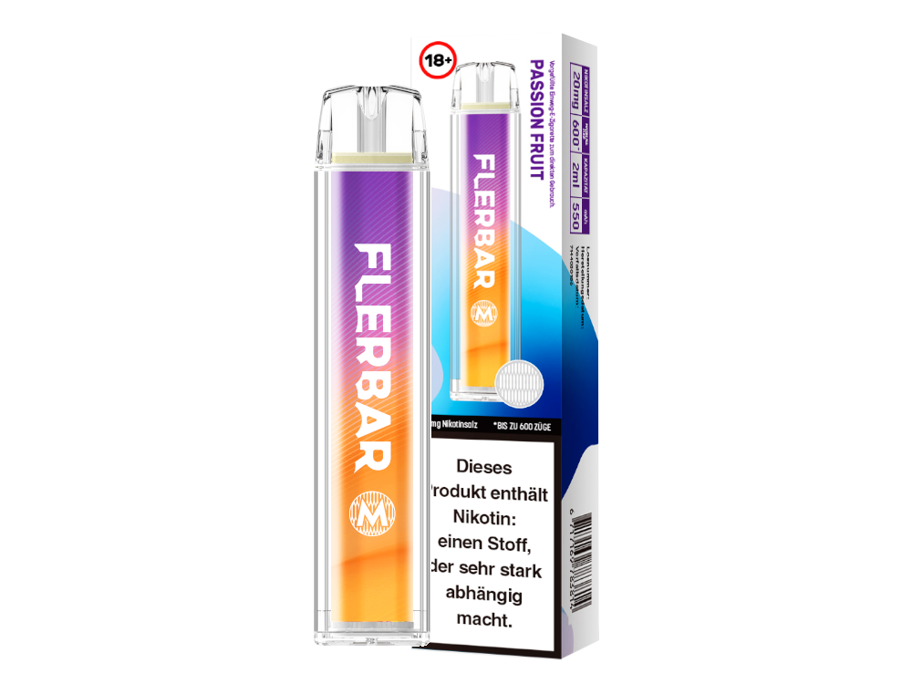 Flerbar - M - (2 ml) 20 mg/ml - Einweg E-Zigarette