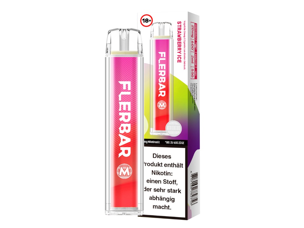 Flerbar - M - (2 ml) 20 mg/ml - Einweg E-Zigarette