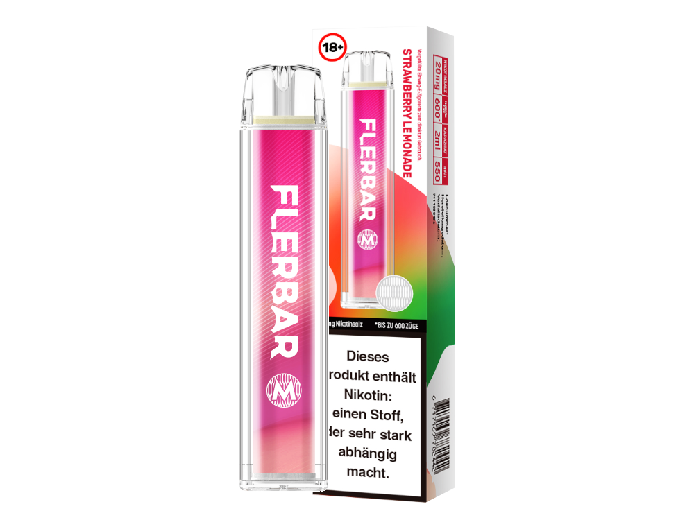 Flerbar - M - (2 ml) 20 mg/ml - Einweg E-Zigarette