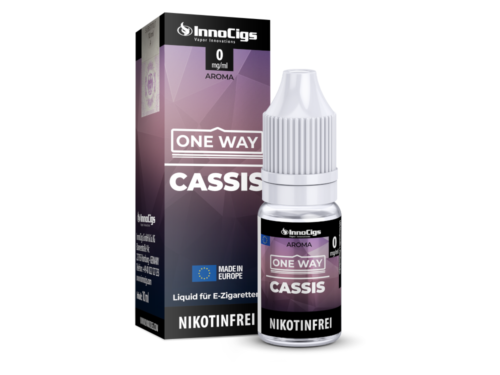 InnoCigs - One Way - Cassis - Nikotinsalz Liquid - time4smoke