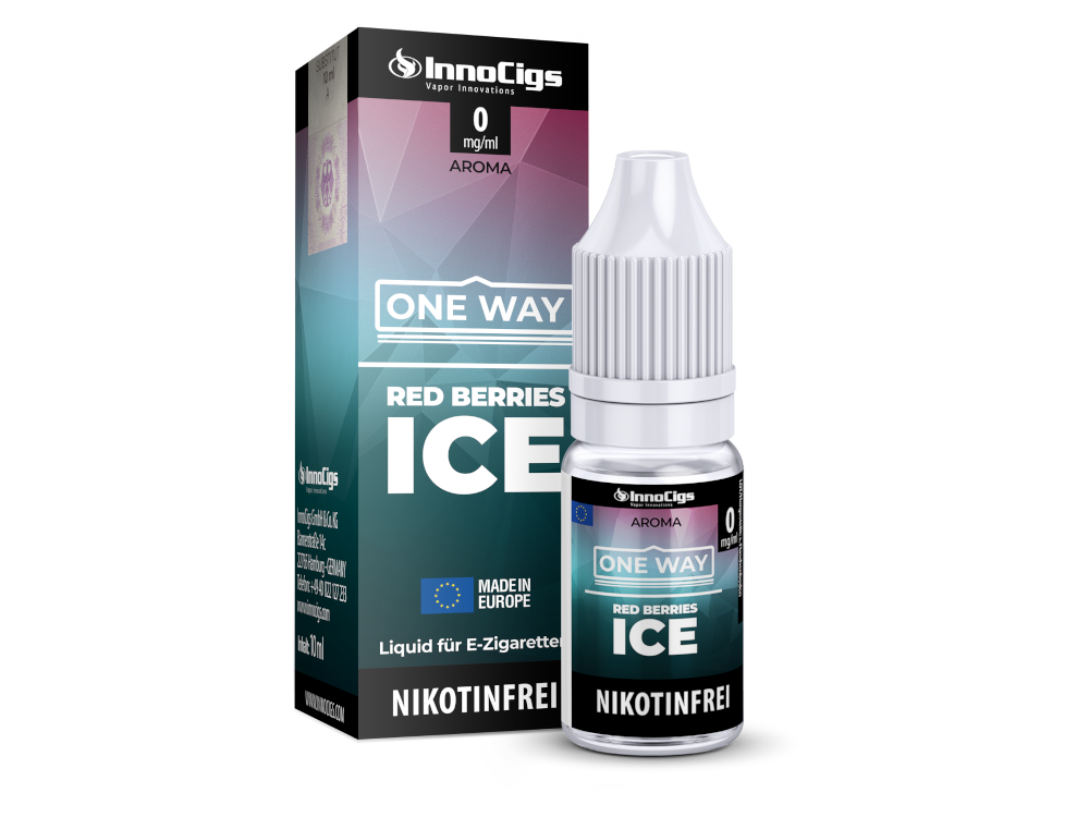 InnoCigs - One Way - Red Berries Ice - Nikotinsalz Liquid - time4smoke