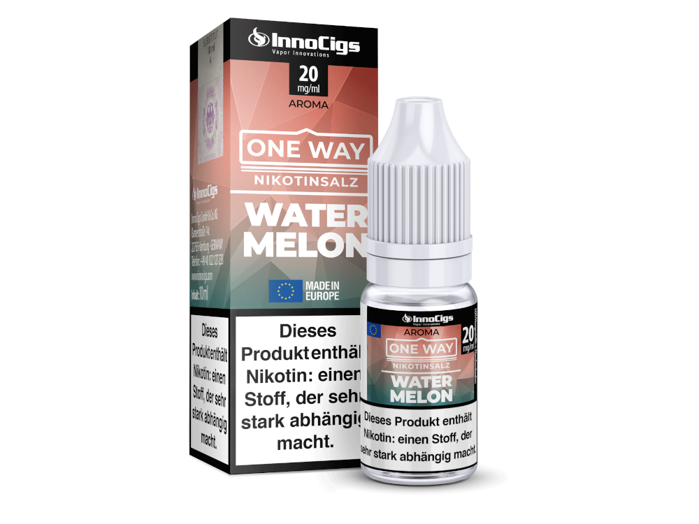 InnoCigs - One Way - Watermelon - Nikotinsalz Liquid - time4smoke
