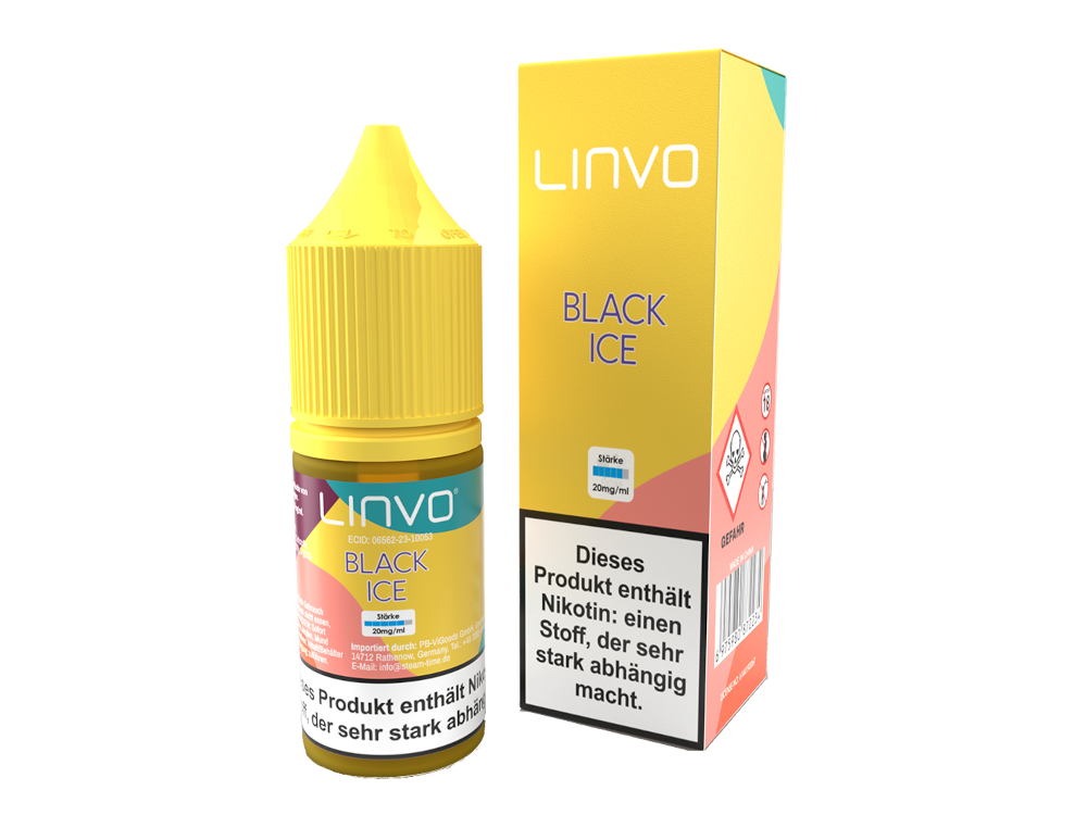 Linvo - Black Ice - Nikotinsalz Liquid