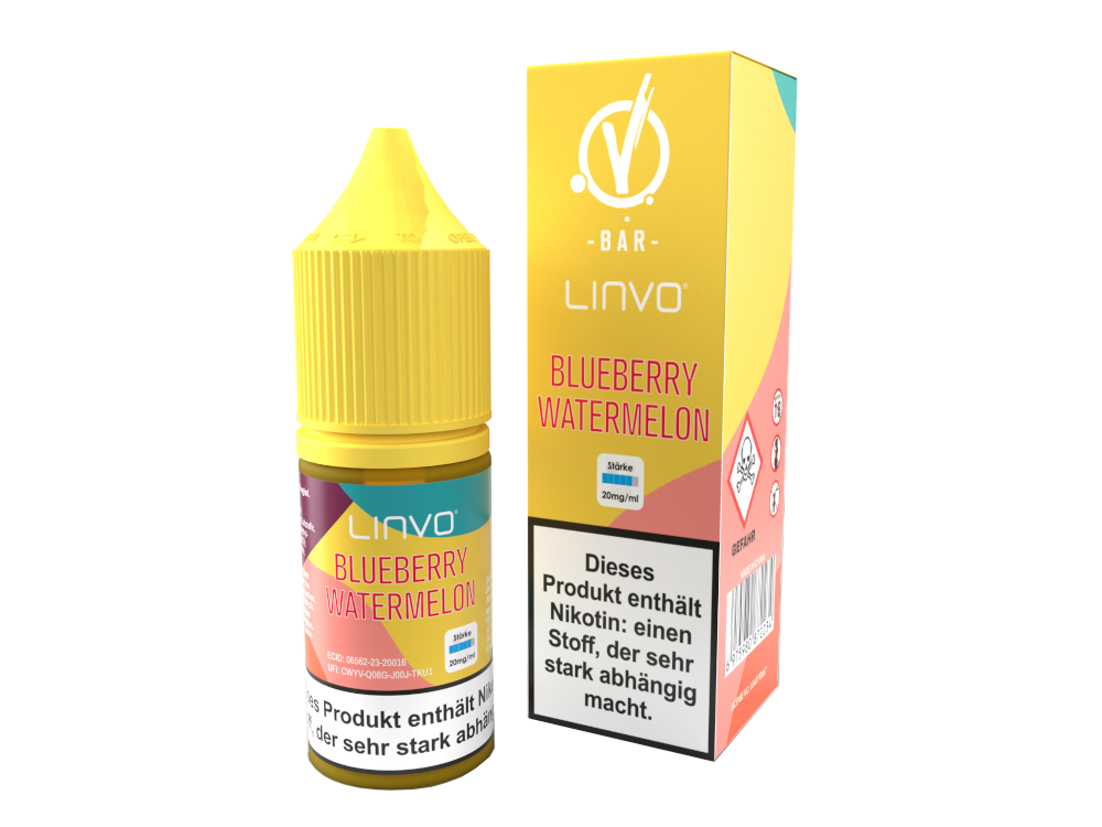Linvo - Blueberry Watermelon - Nikotinsalz Liquid - time4smoke