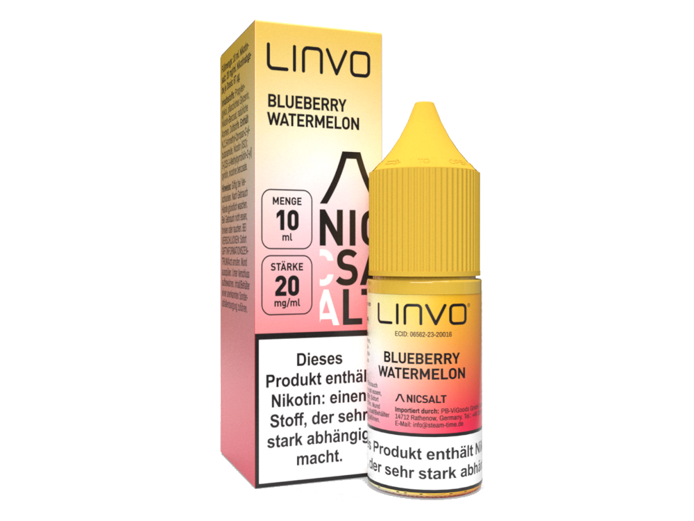 Linvo - Blueberry Watermelon - Nikotinsalz Liquid
