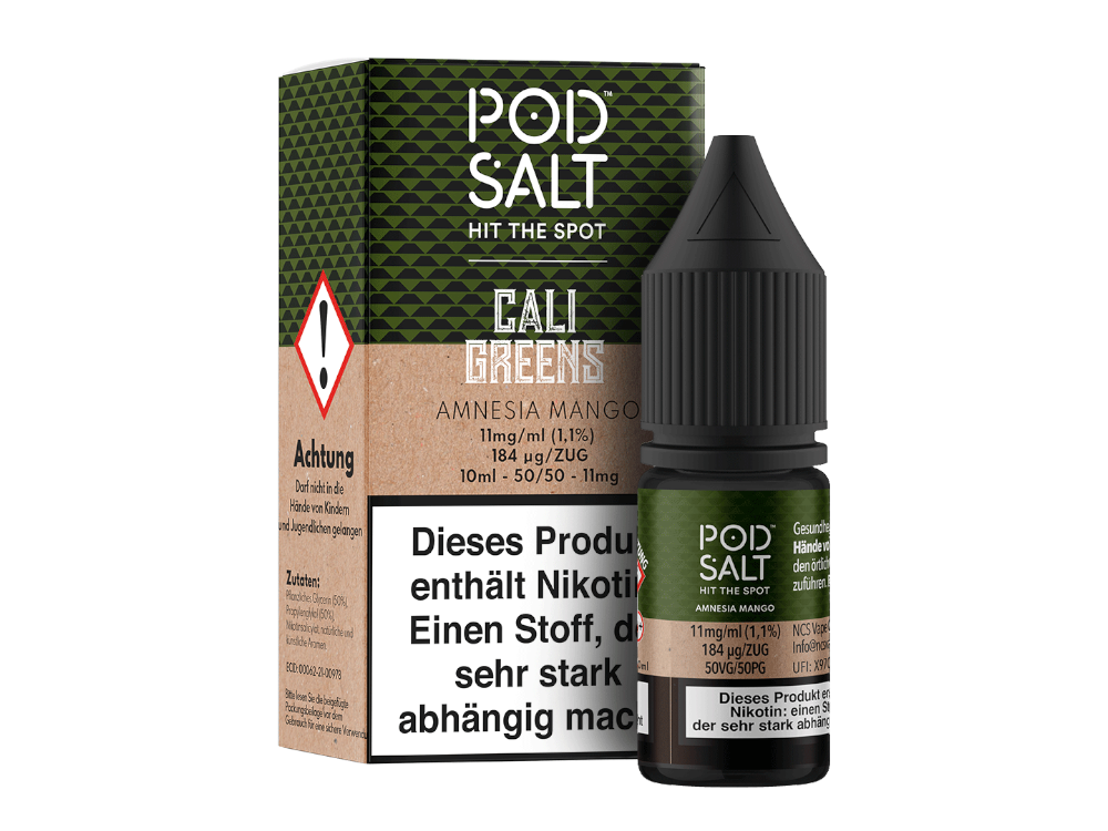 Pod Salt - Fusion - Amnesia Mango - Nikotinsalz Liquid