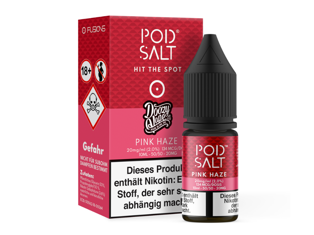 Pod Salt - Fusion - Pink Haze - Nikotinsalz Liquid