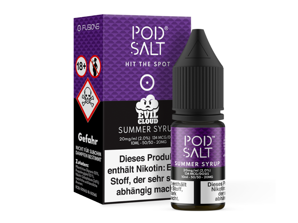 Pod Salt - Fusion - Summer Syrup - Nikotinsalz Liquid