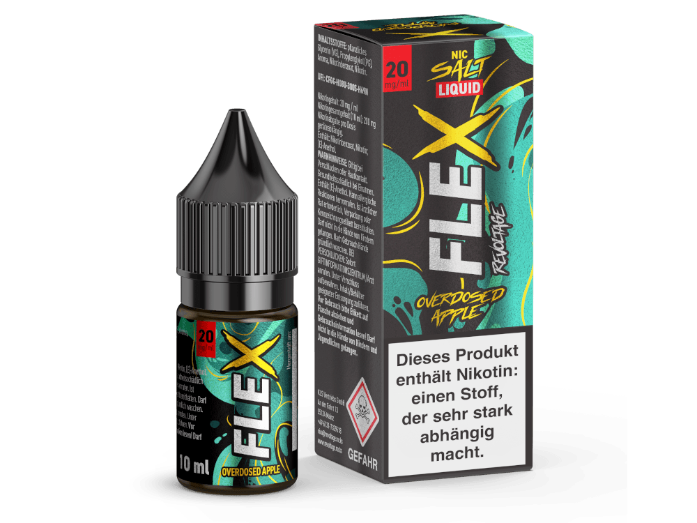 Revoltage - FLEX - Apple - Nikotinsalz Liquid - time4smoke