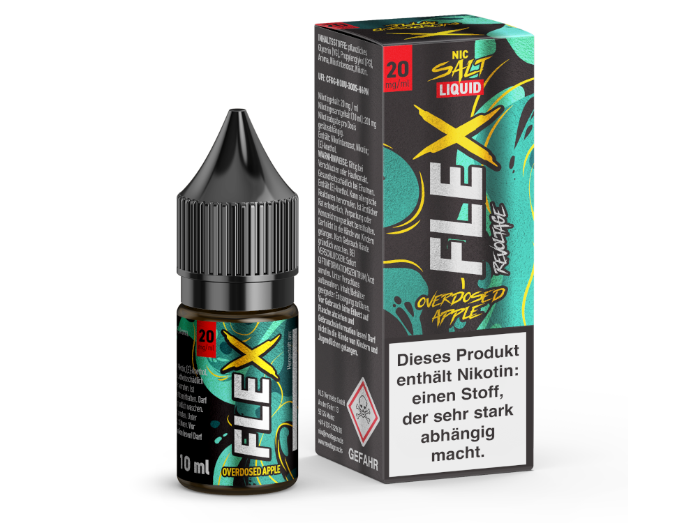 Revoltage - FLEX - Apple - Nikotinsalz Liquid - time4smoke
