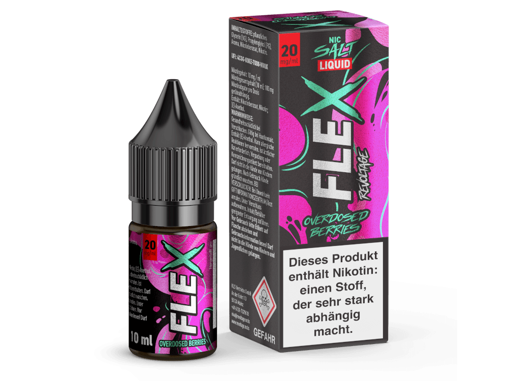 Revoltage - FLEX - Berries - Nikotinsalz Liquid - time4smoke