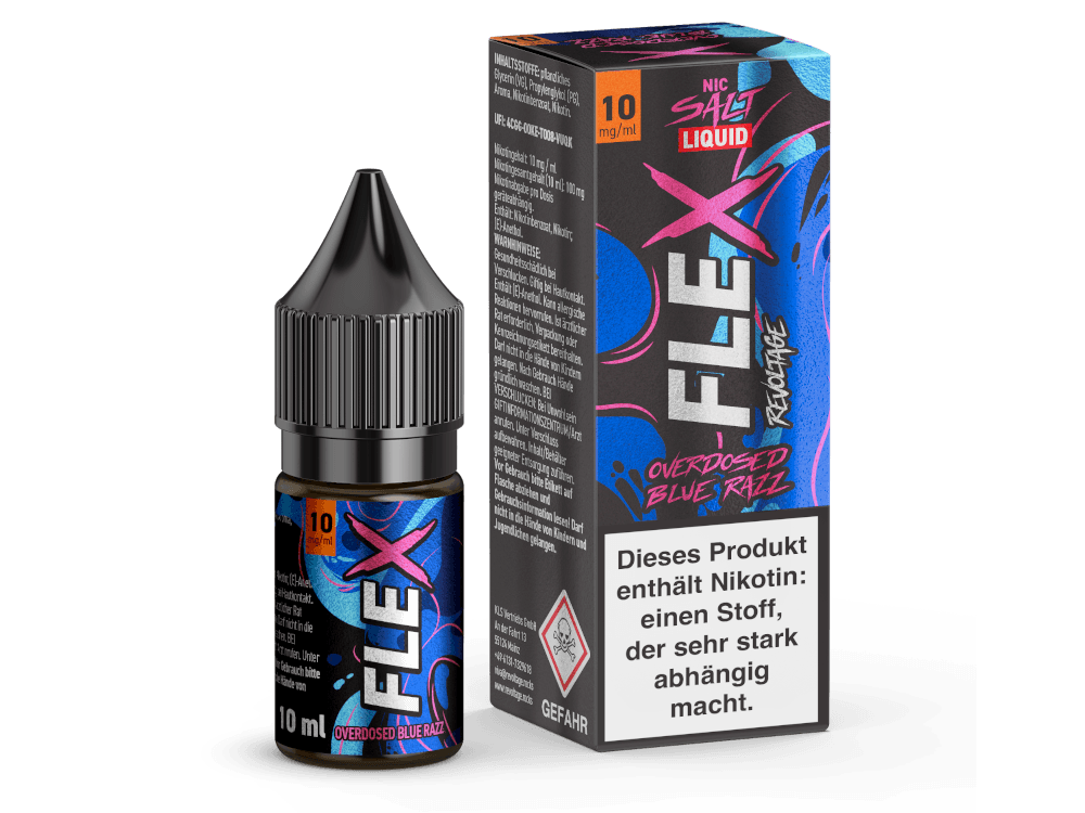 Revoltage - FLEX - Blue Razz - Nikotinsalz Liquid - time4smoke