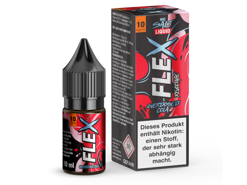 Revoltage - FLEX - Cola - Nikotinsalz Liquid - time4smoke