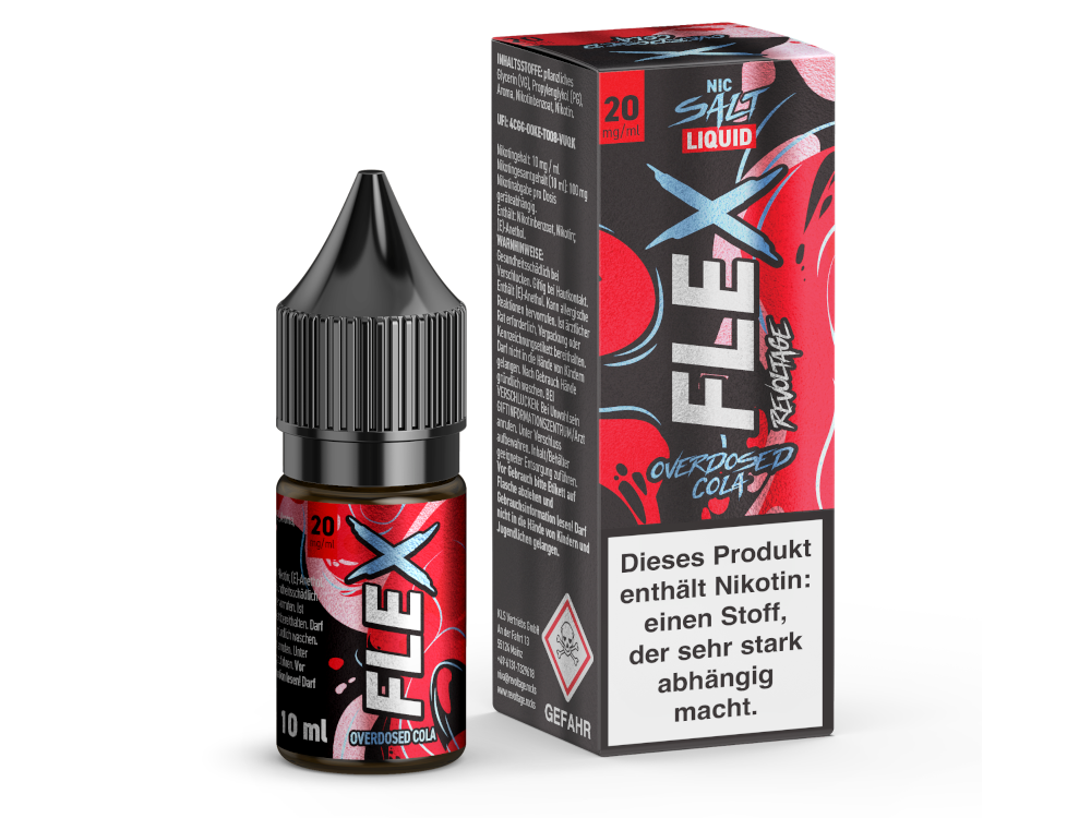Revoltage - FLEX - Cola - Nikotinsalz Liquid - time4smoke