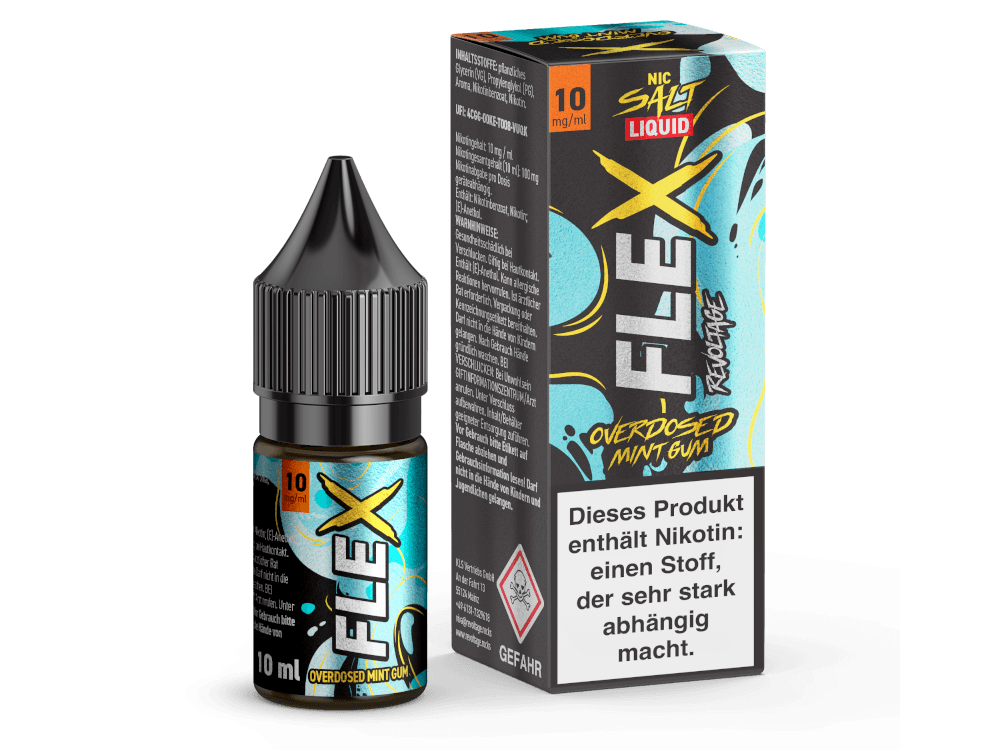 Revoltage - FLEX - Mint Gum - Nikotinsalz Liquid - time4smoke