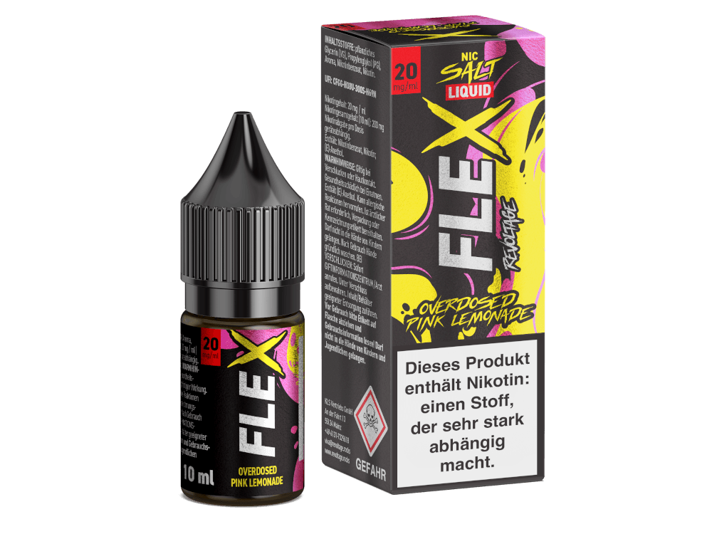 Revoltage - FLEX - Pink Lemonade - Nikotinsalz Liquid - time4smoke