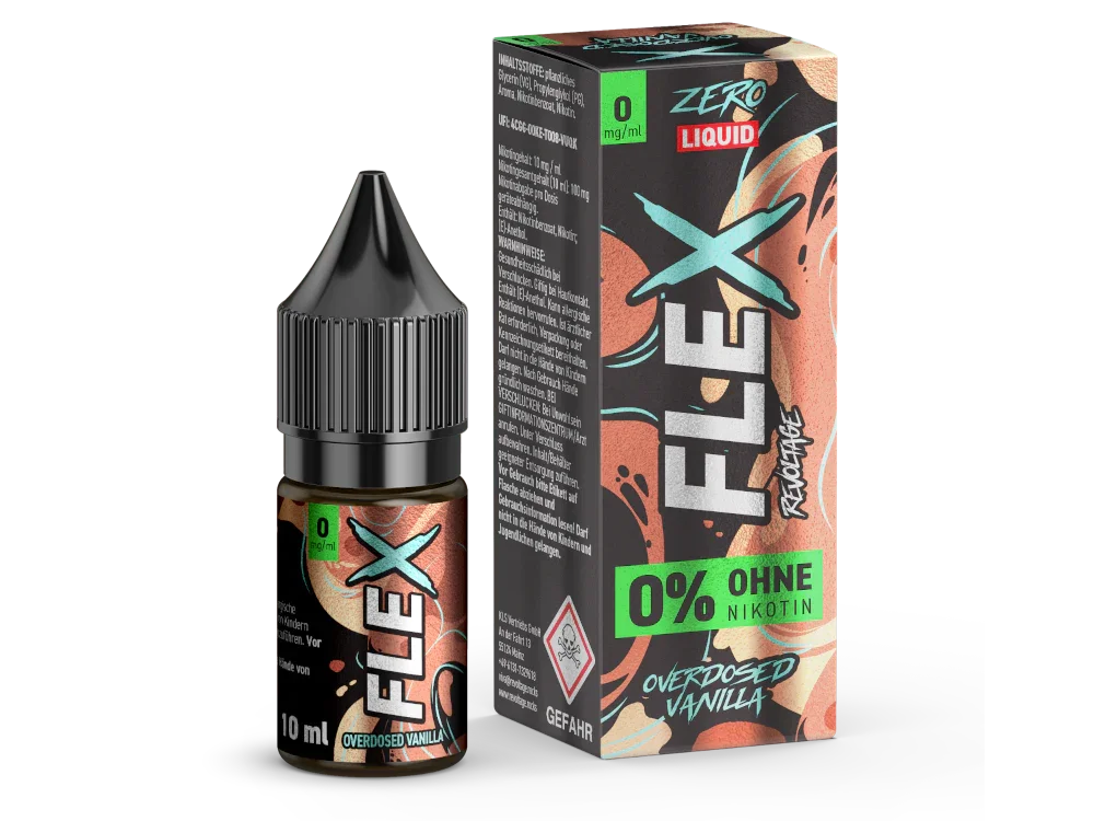 Revoltage - FLEX - Vanilla - Nikotinsalz Liquid - time4smoke