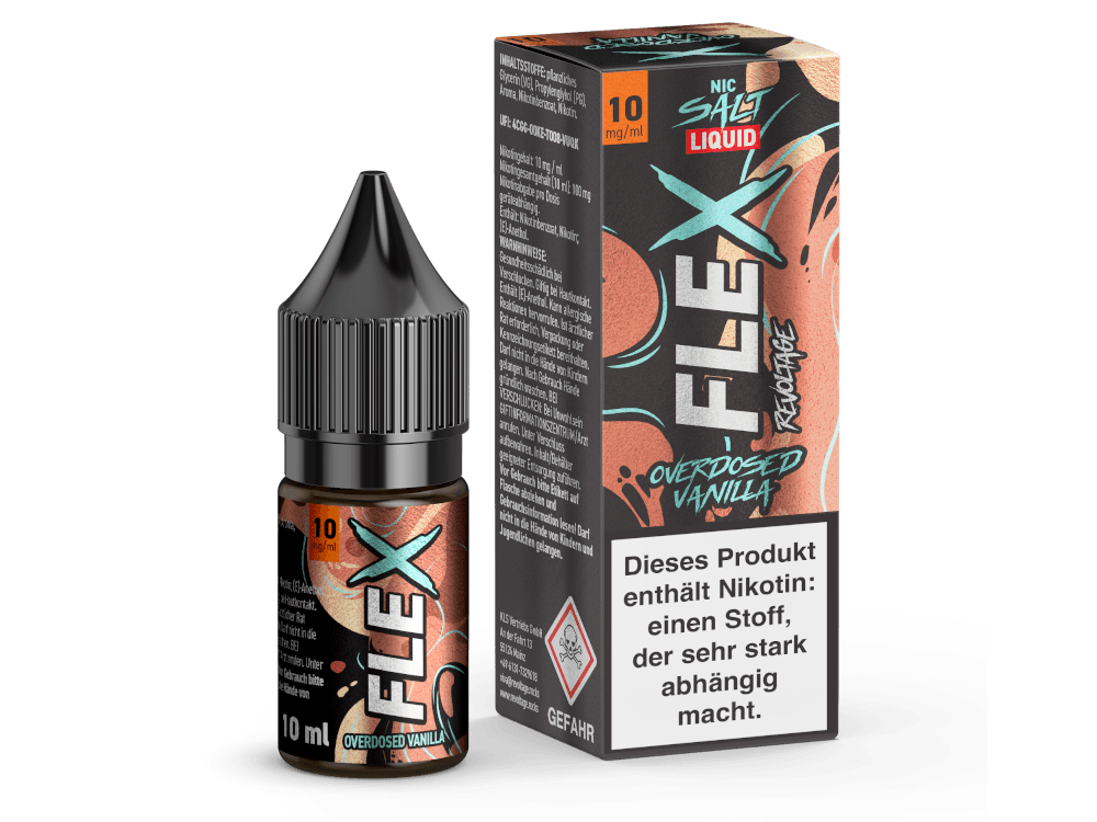 Revoltage - FLEX - Vanilla - Nikotinsalz Liquid - time4smoke