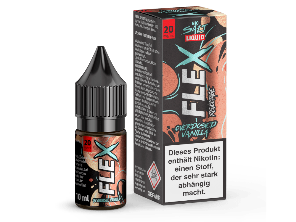 Revoltage - FLEX - Vanilla - Nikotinsalz Liquid - time4smoke