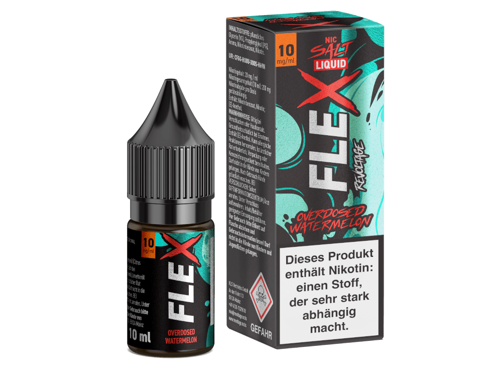 Revoltage - FLEX - Watermelon - Nikotinsalz Liquid - time4smoke