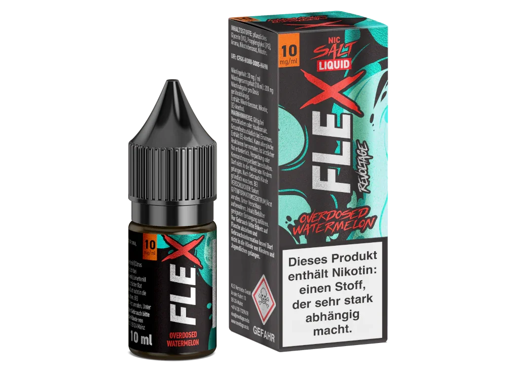 Revoltage - FLEX - Watermelon - Nikotinsalz Liquid - time4smoke