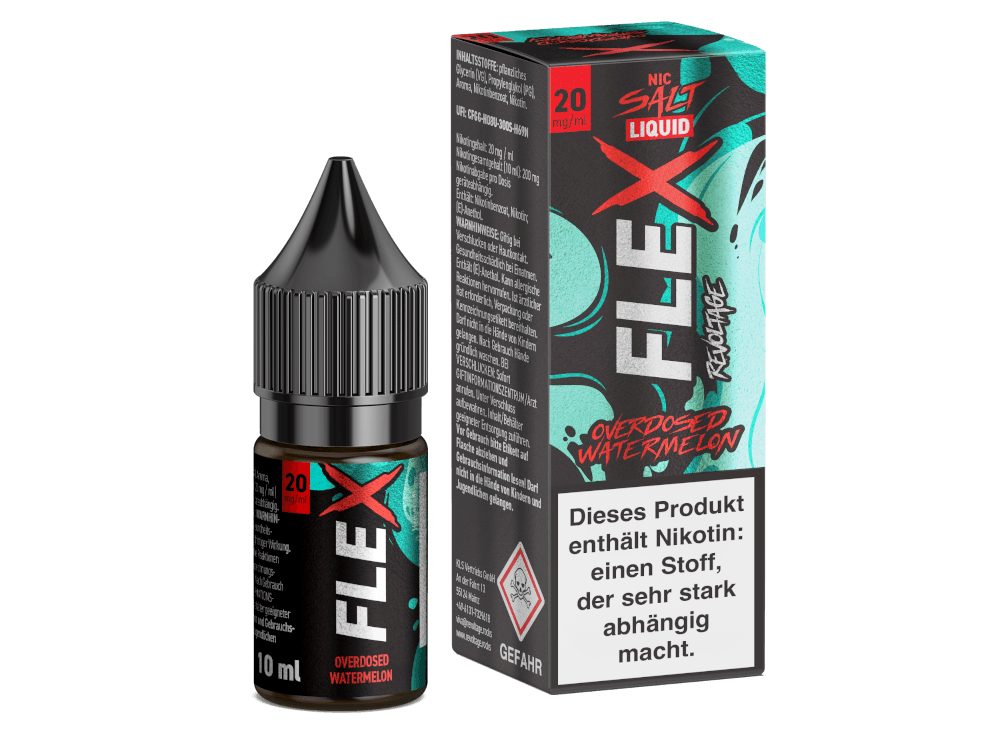 Revoltage - FLEX - Watermelon - Nikotinsalz Liquid - time4smoke