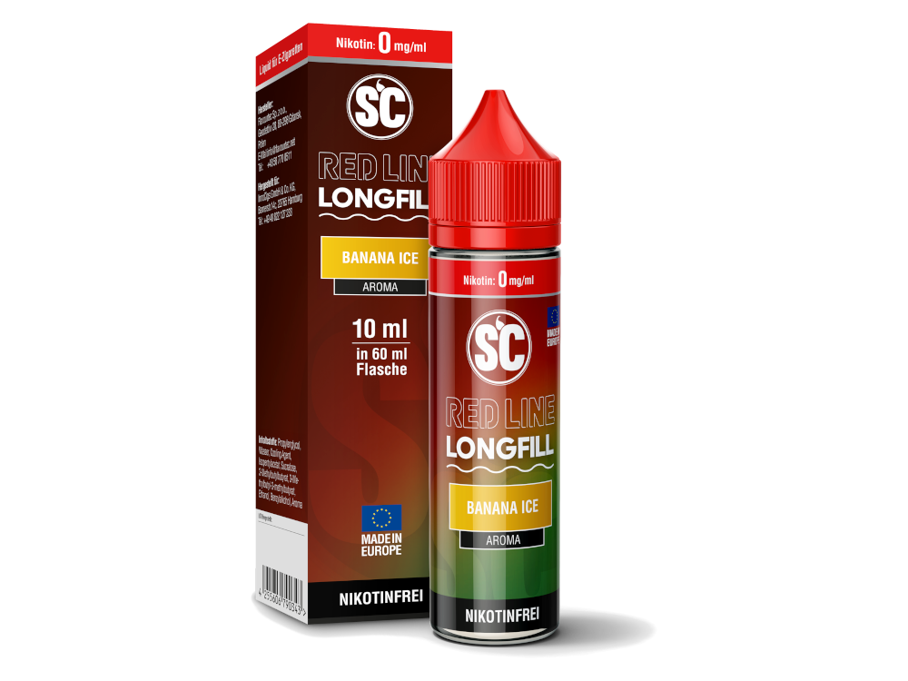 SC - Red Line - Banana Ice - Longfill Aroma 10 ml