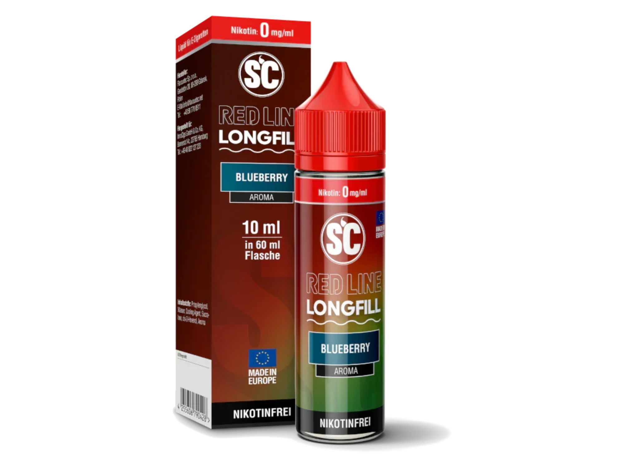 SC - Red Line - Blueberry - Longfill Aroma 10 ml - time4smoke