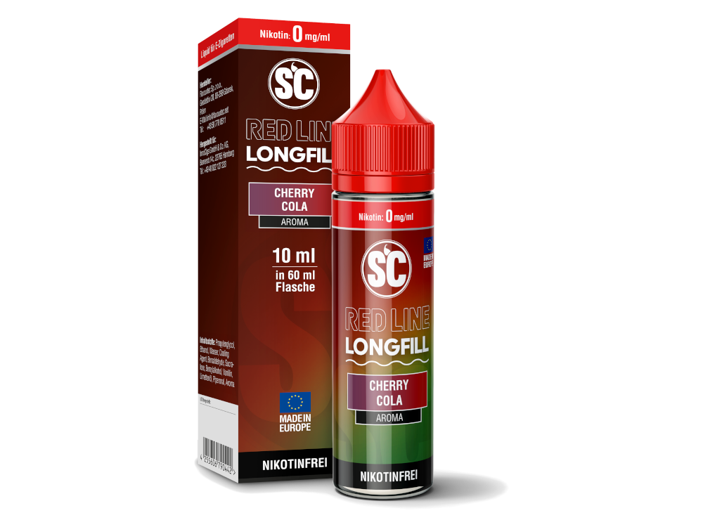 SC - Red Line - Cherry Cola - Longfill Aroma 10 ml - time4smoke