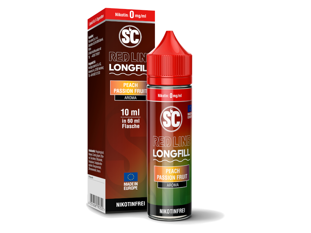 SC - Red Line - Peach Passion Fruit - Longfill Aroma 10 ml