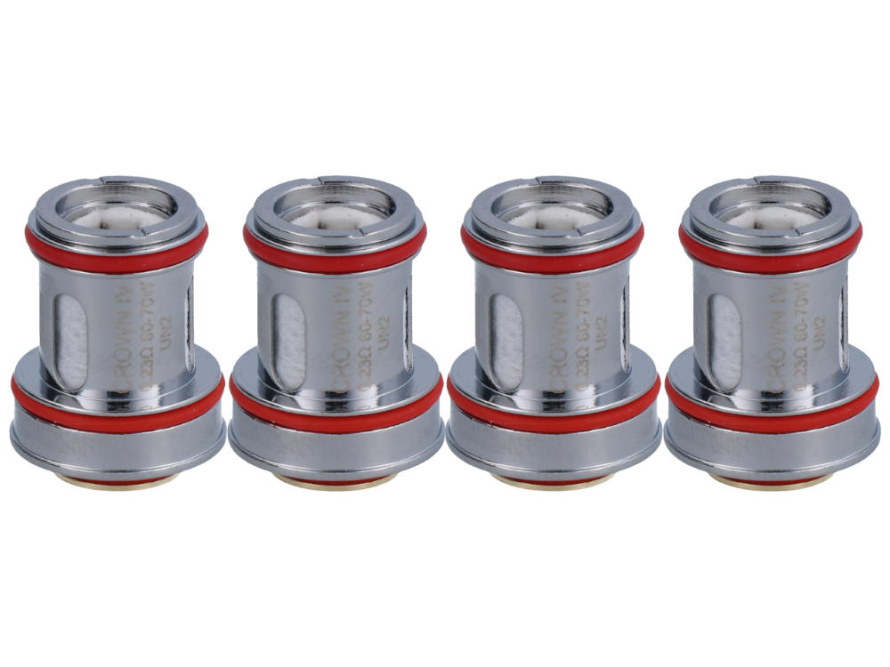 Uwell - Crown 4 UN2 - Verdampferköpfe 0.23 Ohm (4 Stück) - time4smoke