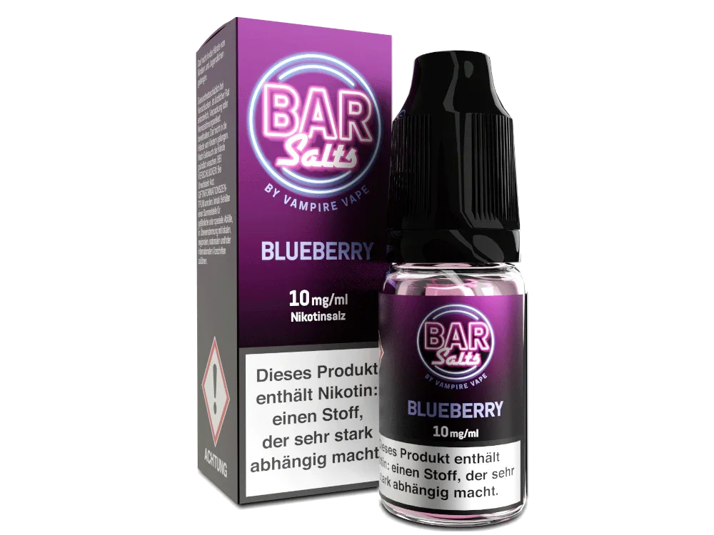 Vampire Vape - Bar Salts - Blueberry - Nikotinsalz Liquid - time4smoke