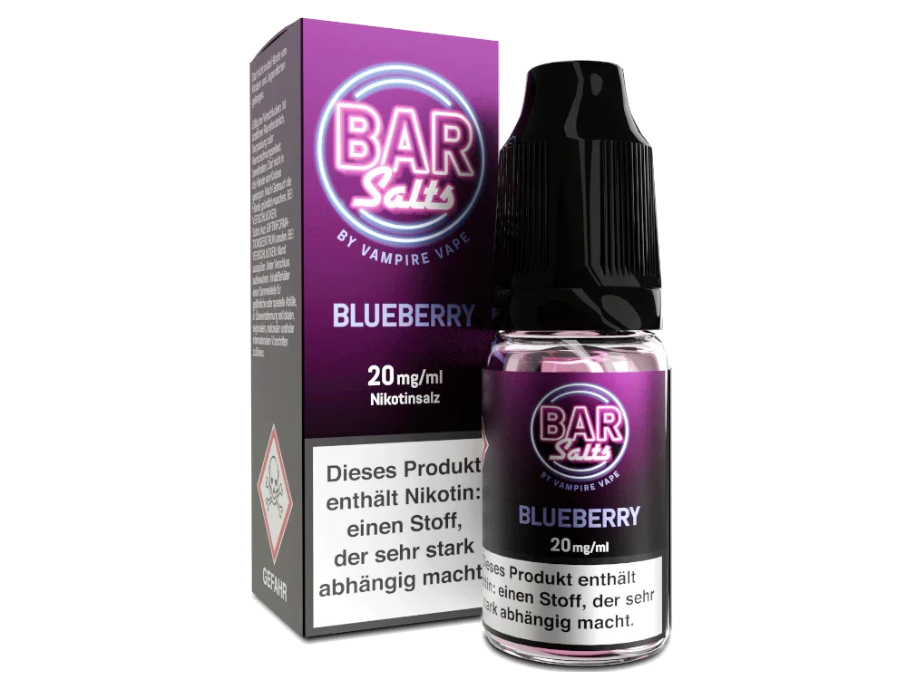 Vampire Vape - Bar Salts - Blueberry - Nikotinsalz Liquid - time4smoke