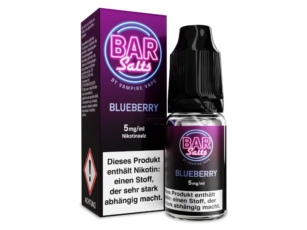 Vampire Vape - Bar Salts - Blueberry - Nikotinsalz Liquid - time4smoke