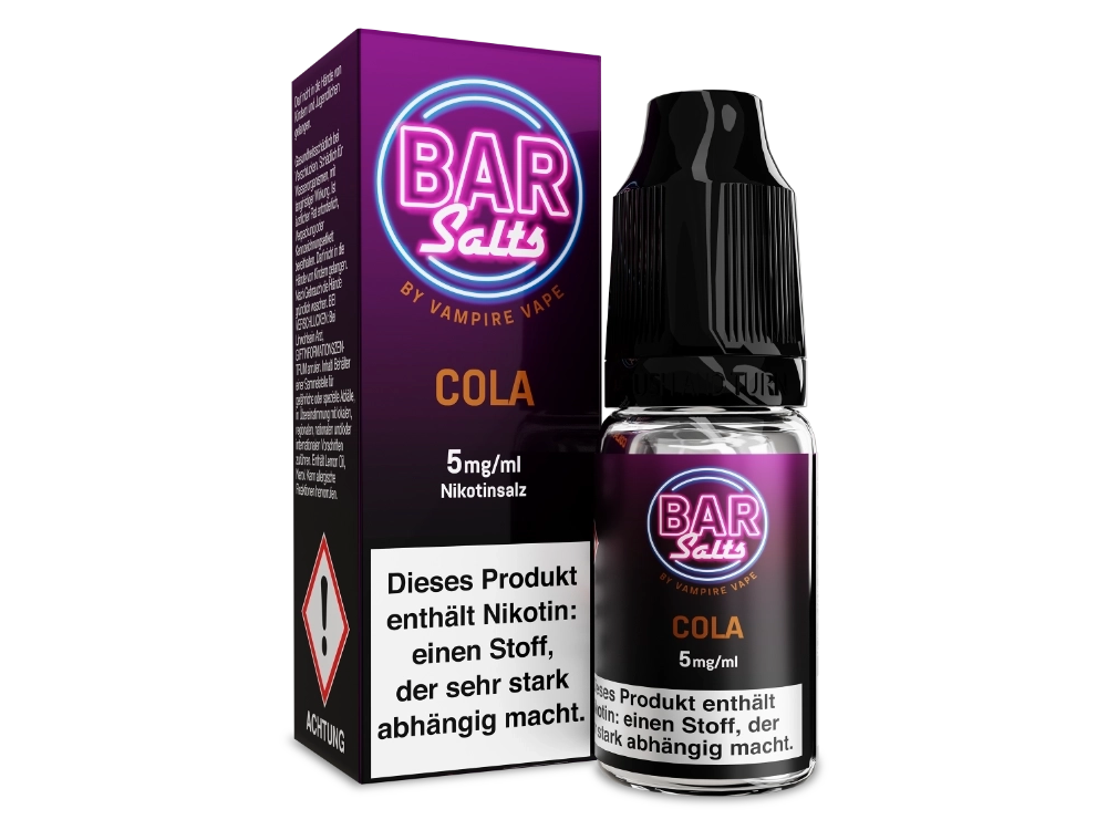 Vampire Vape - Bar Salts - Cola - Nikotinsalz Liquid - time4smoke