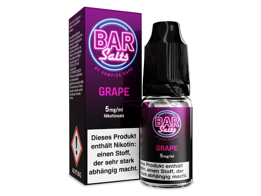 Vampire Vape - Bar Salts - Grape - Nikotinsalz Liquid - time4smoke