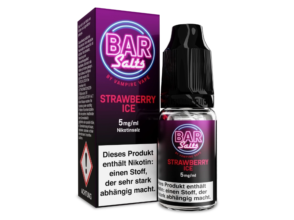 Vampire Vape - Bar Salts - Strawberry Ice - Nikotinsalz Liquid - time4smoke