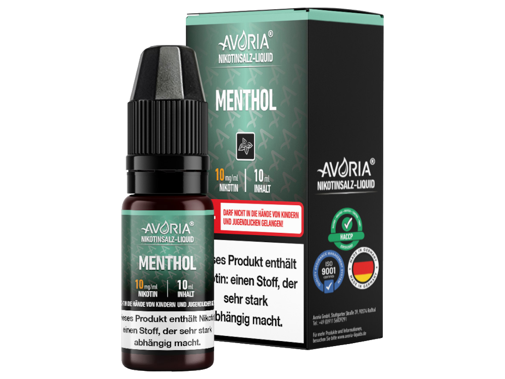 Avoria - Menthol - Nikotinsalz Liquid